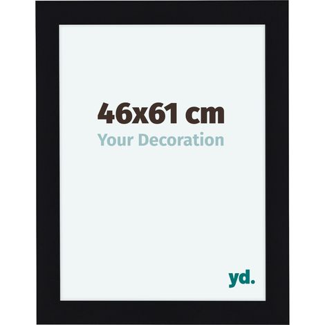 yd. - Cadre photo 46x61 - Noir Brillant - MDF - Como (1/5)