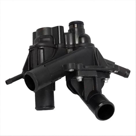 Thermostatgehäuse für Wasserauslass für Expedition 2016-2018, Motorersatzteil, Kühlmittelanschluss, robustes Aluminium, kompatibel mit dem Modell, Montagesatz inklusive. (1/5)