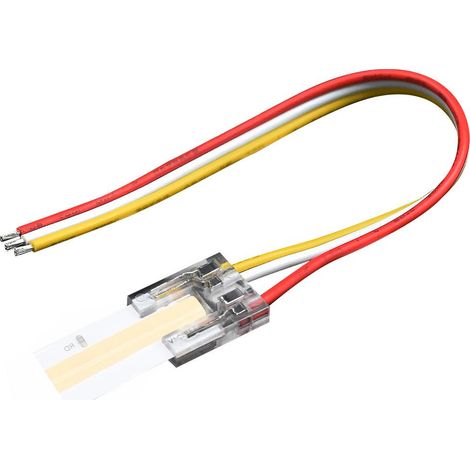 Strip Anschluss 12mm 3Pin für CCT COB LED-Streifen IP20 DC24V/3,5A (1/2)