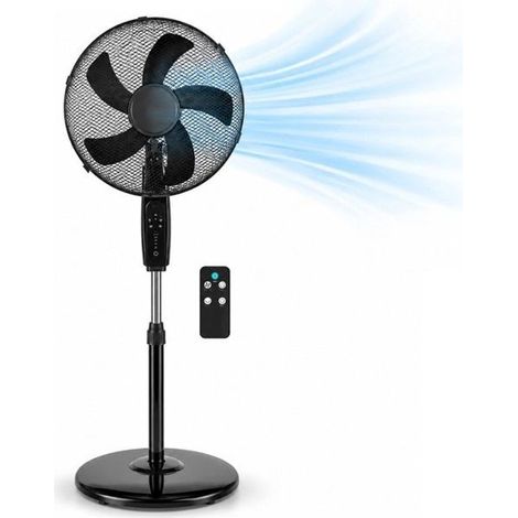 Ventilateur sur pied - Sans marque - Modèle 40 cm - Télécommande - 3 vitesses & 3 modes - Oscillation 60W (1/5)