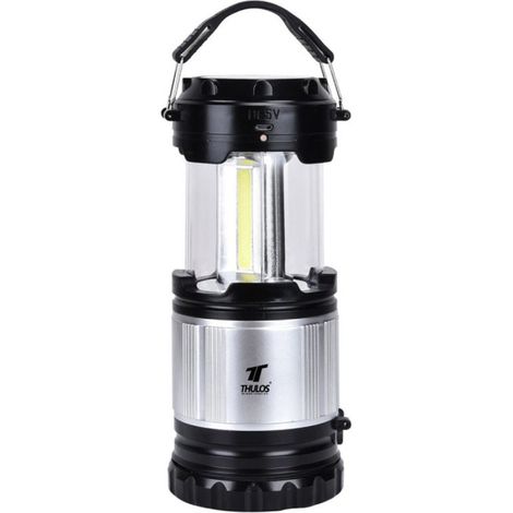 Lanterne de camping rechargeable avec batterie externe Batterie 1 x 1200 mAh Lanterne portable avec chargement solaire et US (1/5)