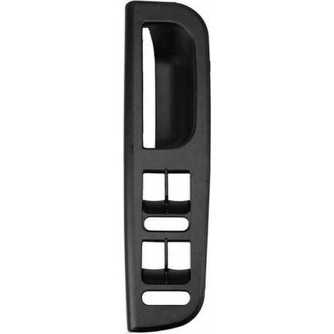 Couvercle Poignée Porte - Panneau Commande Fenêtre Gauche - Golf 4 MK4 1998-2004 - ABS Noir - Unité (1/4)
