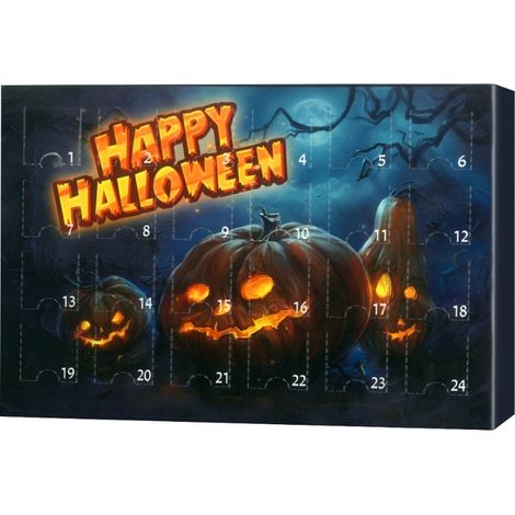 Halloween-Adventskalender med Överraskningssaker, Semesterräkning till Halloween (1/5)