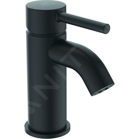 Ideal Standard CeraLine - Mitigeur de lavabo, noir satiné BC185XG (1/5)