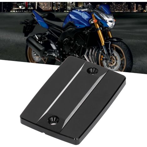 Motorradmodifikation: Universeller Bremsflüssigkeitsbehälterdeckel, Bremszylinderdeckel und Pumpendeckel für Yamaha MT-07/09 FZ1/FZ8 XJ6 (schwarz) (1/5)