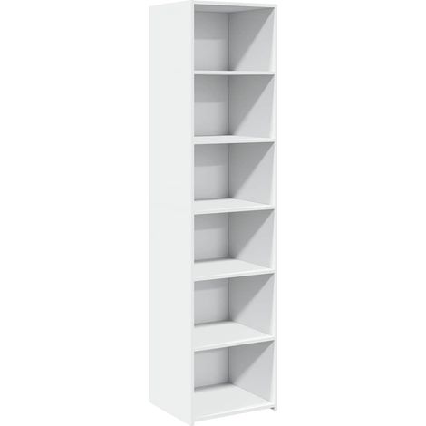 Maison Exclusive - Credenza Bianca 45x41x185 cm in Legno Multistrato