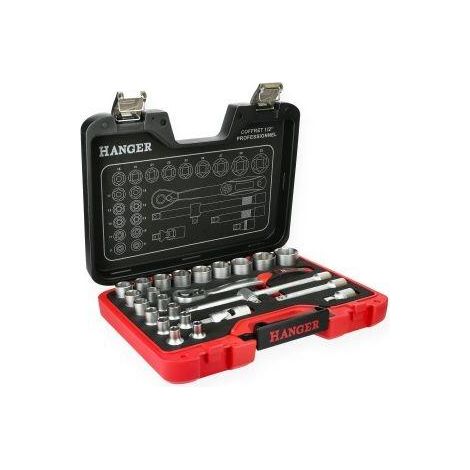 Hanger set di chiavi a bussola esagonali 25 pezzi robusto
