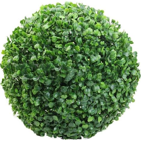 Plante Verte Artificielle en Plastique, Boule Décoration Maison Extérieure Décoration de Fête de Mariage Plantes Boule d'herbe pour Fête Jungle Plage Décorations de Thème (1) (1/5)