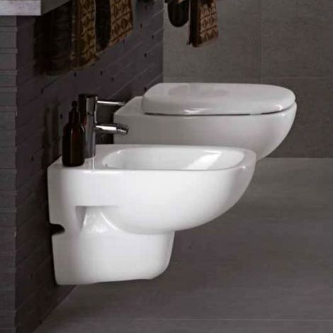 Sanitari bagno Geberit Fantasia 2 sospesa rimfree vaso sedile e bidet (1/4)