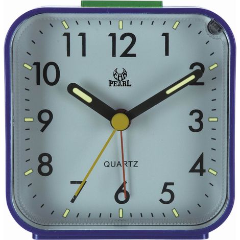 Réveil silencieux moderne pour bureau et chambre, horloge pour étude et usage quotidien