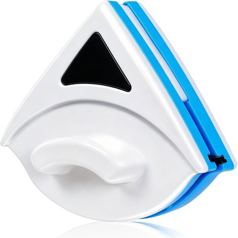Tergipavimento magnetico triangolare da 1 pezzo, kit di pulizia per finestre a doppia faccia per vetri di finestre da 3-8 mm (1/5)