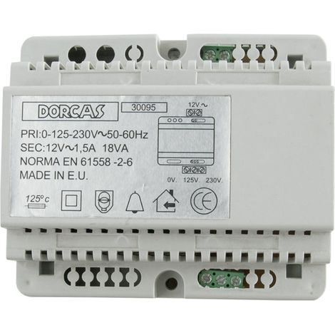 F.Alimentacion Cierre Electrico 230V 12V Dc (1/3)