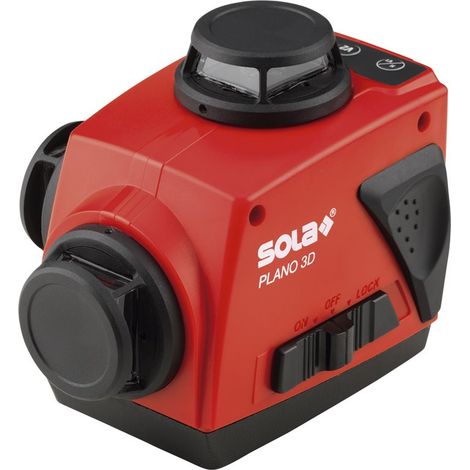SOLA PLANO3D NIVEL LÁSER DE LÍNEAS PLANO 3D PARA NIVELAR TANTO HORIZONTAL COMO VERTICALMENTE (1/5)