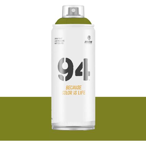 Bombe de peinture aérosol MTN 94 Vert krypton (RV-60) 0,4 L (1/2)