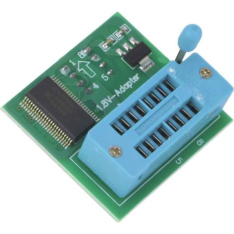 1,8V-Adapter für SPI-Flash-Telefon-Motherboard SOP8 DIP8 W25 MX25 CH341 TL866CS (Umwandlung) (1/5)