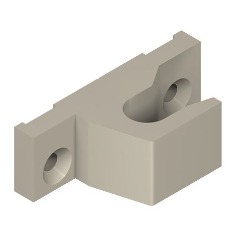 Gâche à retour ton alu largeur 20mm - LA CROISEE DS - DS6306-D007