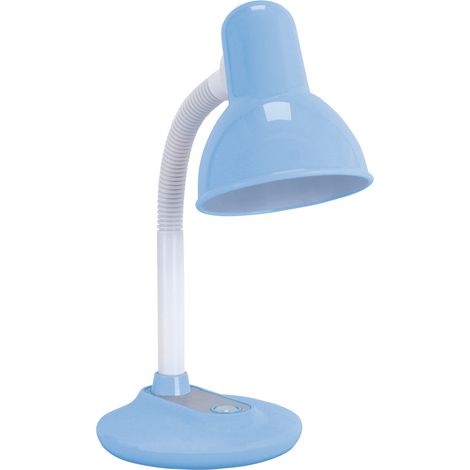 Lampe de bureau PESTO E27 bleue (1/2)
