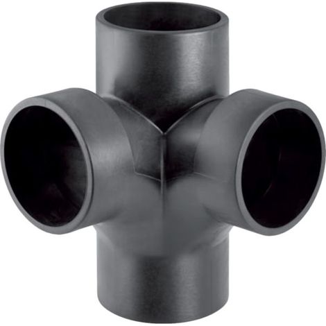 Geberit Branche d&39angle courbée Silent db20 308083141 DN 90/90, 88,5 degrés, avec rayon intérieur (1/3)