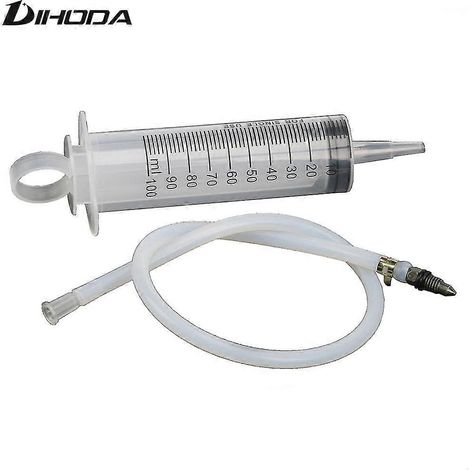 Kit de purge de freins pour moto, outil de purge de gaz pour étriers de freins à disque hydrauliques, universel pour Honda, Yamaha, Kawasaki, Suzuki (1/5)