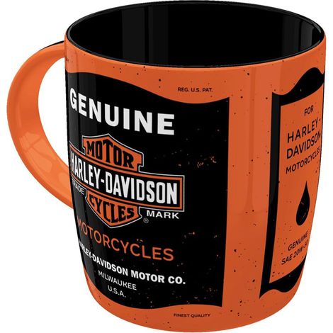 Mug orange Harley-Davidson Genuine Motorcycles 340 ml (1/2)