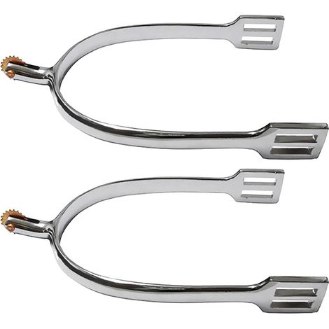 Boot Spurs for Men, Rotating Horse Riding Accessory, Cowboy Spurs for Men and Women, Stylish Spurs for Cowboy Boots, Ideal for Dressage and Entertainment at Equestrian Events (1/5)