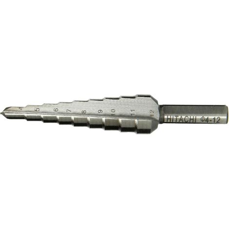 Foret pour tôle goujure droite HSS Ø 4 12mm HIKOKI 780111
