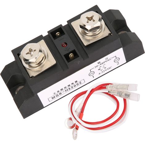 Relais statique industriel BEM-H2200Z, SSR AC piloté par DC, contrôle fiable (1/5)