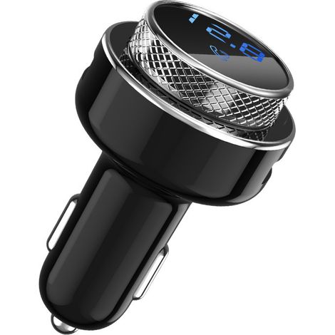 New Car Bluetooth MP3 Player FM Transmitter Car Charger QC3.0 Fast Charging Car Charger -- Bluetooth MP3 [Upgraded English Version] Direct Supply Model 99190218 (1/4)