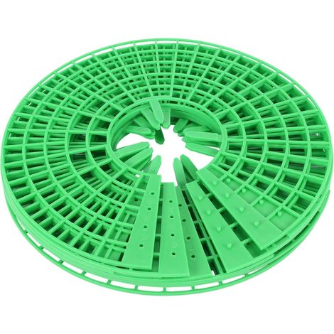 Support Pour Fraisiers - 27 cm - Structure En Plastique Résistant - Pour Balcon Et Jardin - Lot De 10 (1/5)