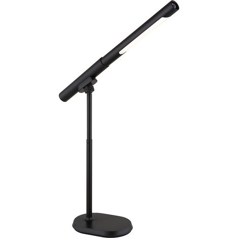 Tischleuchte Taschenlampe Tageslichtleuchte LED 2in1 CCT Touchdimmer schwarz