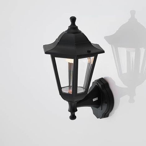 [NEUWERTIG] B-Ware Lindby Led Außenwandlaterne Iavo In Schwarz Gartenlaterne Wandleuchte Wandlampe