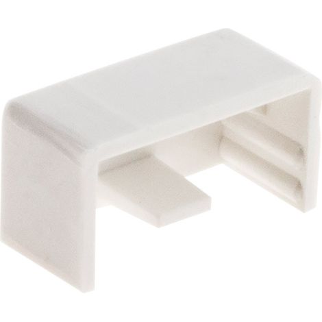 Zenitech – Lot de 4 embouts pour moulure 20 x 10mm – Blanc – Fixation solide pour installations électriques – Compatibilité universelle (1/6)