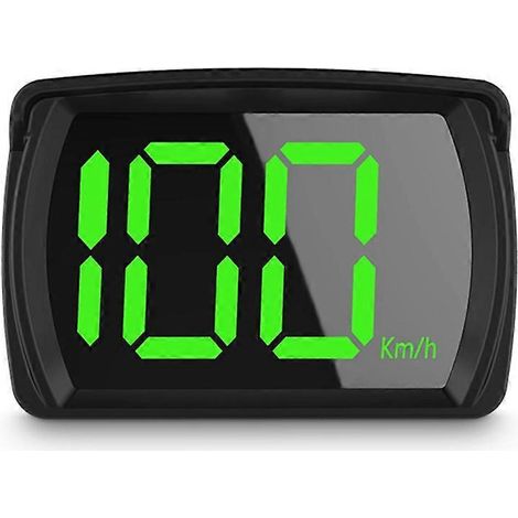 Alarme de survitesse, affichage tête haute LED, compteur de vitesse, alimentation USB, compteur de vitesse, alarme de survitesse, affichage tête haute LED pour voiture (1/5)