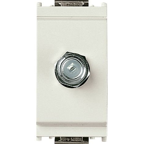 VIMAR - 16331.B Presa coassiale tipo F femmina bianco