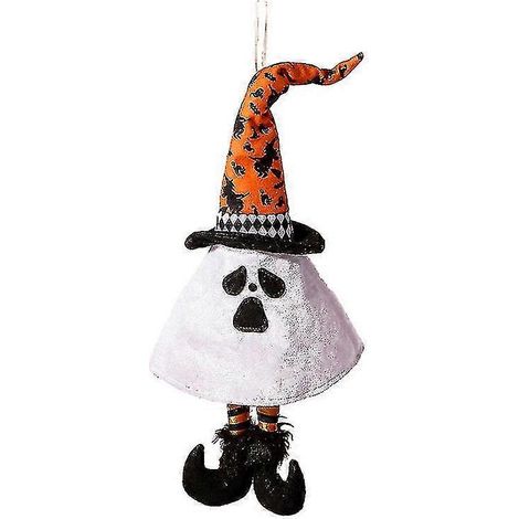 Décorations d'Halloween, accessoires suspendus, accessoires d'horreur, accessoires de location, décorations décoratives d'Halloween et décorations de Noël violettes suspendues, 1 pièce - blanc (1/5)