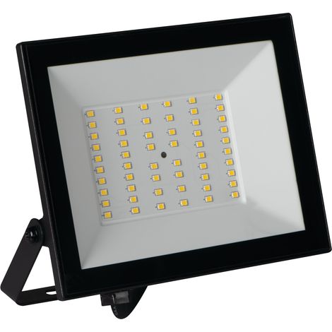 Projecteur LED GRUN 50W 4500lm 4000K IP65 noir Miledo (1/5)