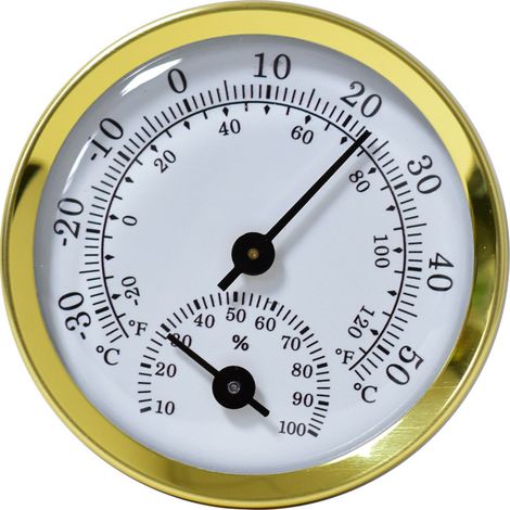 Lntyq Hygromètre Thermomètre,Thermomètre D'Intérieur et D'Extérieur,Capteur D'Humidité,Thermomètre D'intérieur et Hygromètre Intérieur,Mesure la Température et l'Humidité pour Serre de Jardin,Maison,O