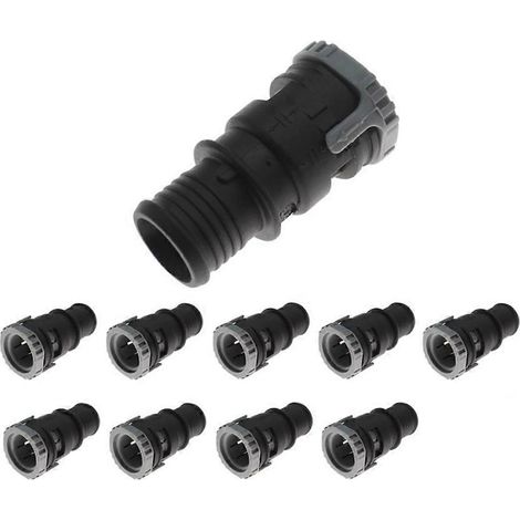 10 Pièces Connecteur de Tuyau Chauffage Voiture en Plastique pour Ford, Pièces Auto (1/5)