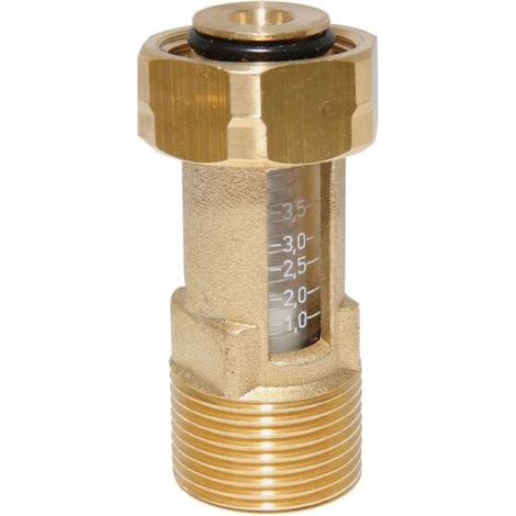 Afriso Durchflussmesser Flowmeter DFM 10-1M 1 bis 3,5 Liter G3/4xG3/4 (Eurokonus) 78619