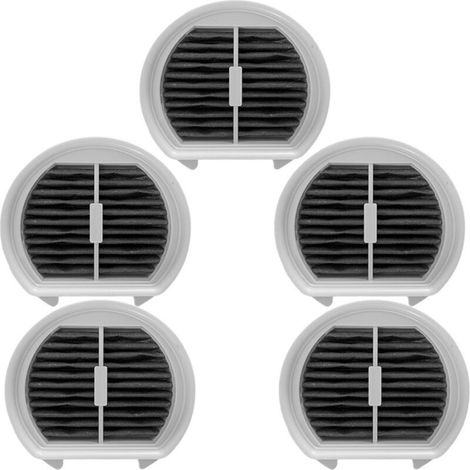 5er-Pack HEPA-Filter für den kabellosen Xiaomi Mijia Lite Staubsauger MJWXCQ03DY