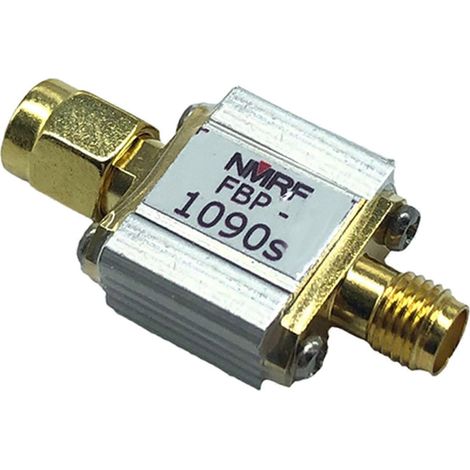 1090-MHz-Bandpassfilter für ADS-B-Empfänger, 3 dB Bandbreite, Einzelbenutzerinstallation.