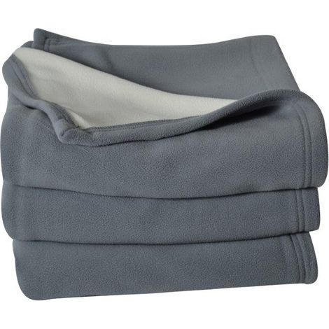 Couverture traditionnelle premium Gris Galet 240x260 cm