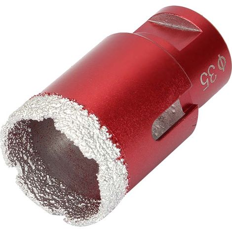 Foret diamanté M14, foret à noyau brasé sous vide professionnel (35 mm) (1/5)