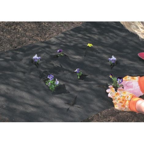 Bache Mauvaises herbes / paillis 5x1,5 noir CircumPRO (1/2)