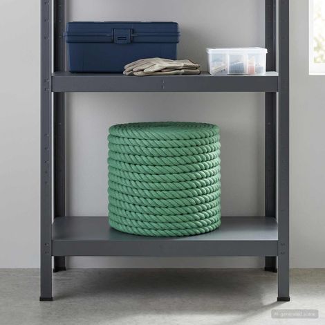 vidaXL Corda di Juta 20 mm Verde 100% juta Tossa