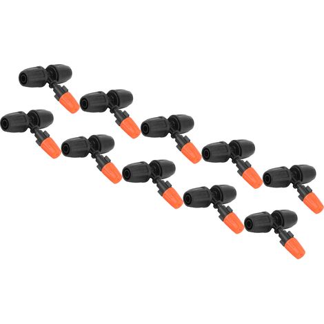 Set mit 10 Gartensprengern mit verstellbaren Sprühdüsen für 8/12-Zoll-Schläuche, Bewässerungszubehör (1/5)