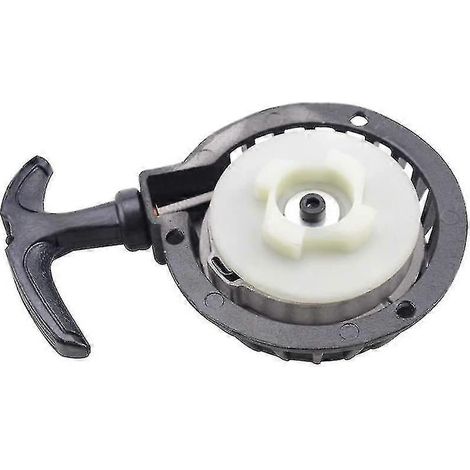 Ensemble de lanceur à rappel de rechange en plastique noir de haute qualité pour mini-moto/moto tout-terrain 2 temps 49 cm3. (1/3)