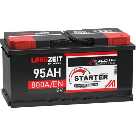 Langzeit Starter Autobatterie 95Ah 12V