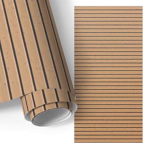 Klebefolie für Möbel - Möbelfolie - Selbstklebefolie - Küche folieren - Dekorfolie - Einfach zu reinigen - Holzbretter 75x150 cm