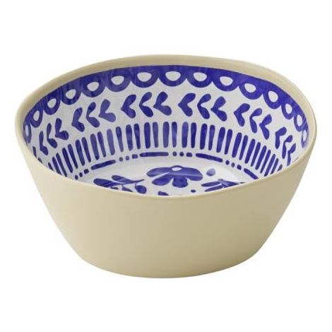 Bol - Mélamine bleu/blanc-beige, Ø 20 cm, 1,3 litre (1/5)